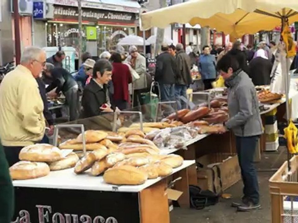 Jour de marché à Millau