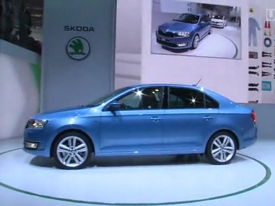 Paris 2012: Skoda Rapid ist einfach clever