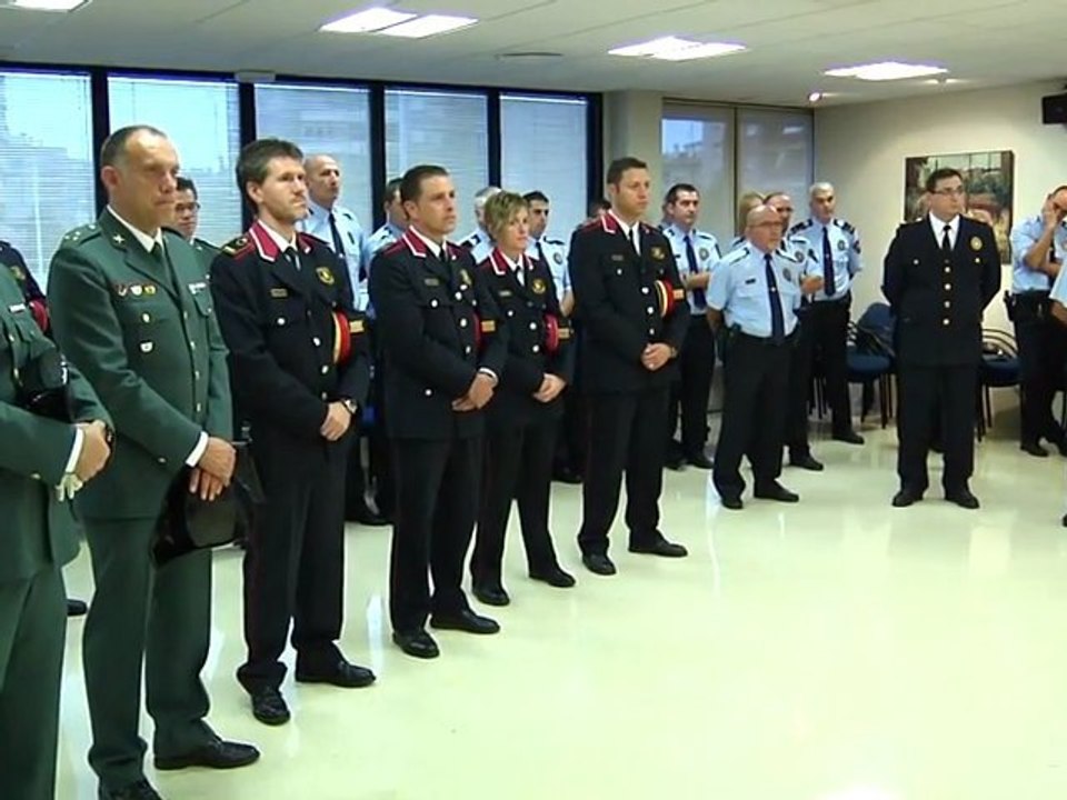 280912 La policia local de Sant Andreu de la Barca celebra el dia del seu patró.