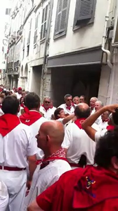 fete de bayonne 2012 chants