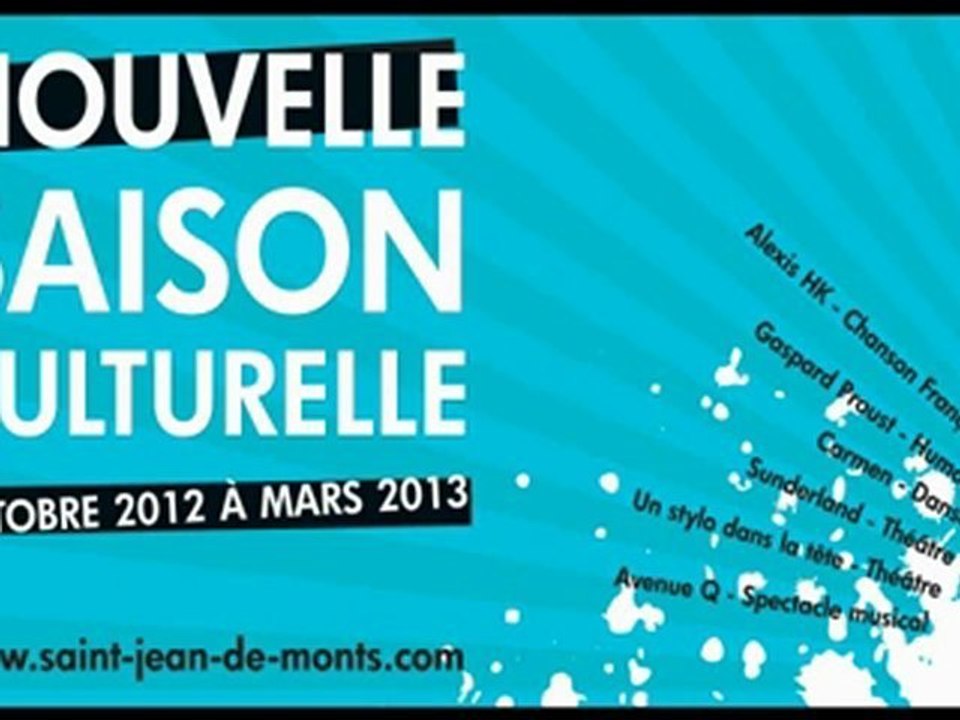 Interview saison culturelle 2012-2013