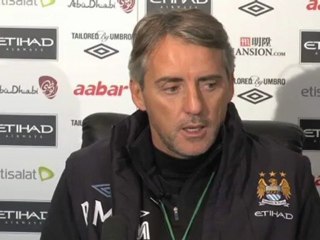 Mancini: "Domani a Londra partita dura con il Fulham"