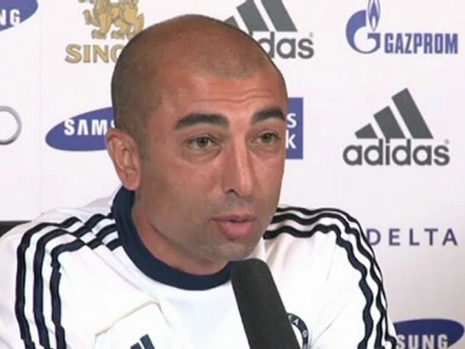 Di Matteo interrotto durante la conferenza. Poi: "Finalmente si parla di calcio!"