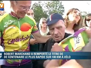 Record 100 kilomètres à 100 ans battu