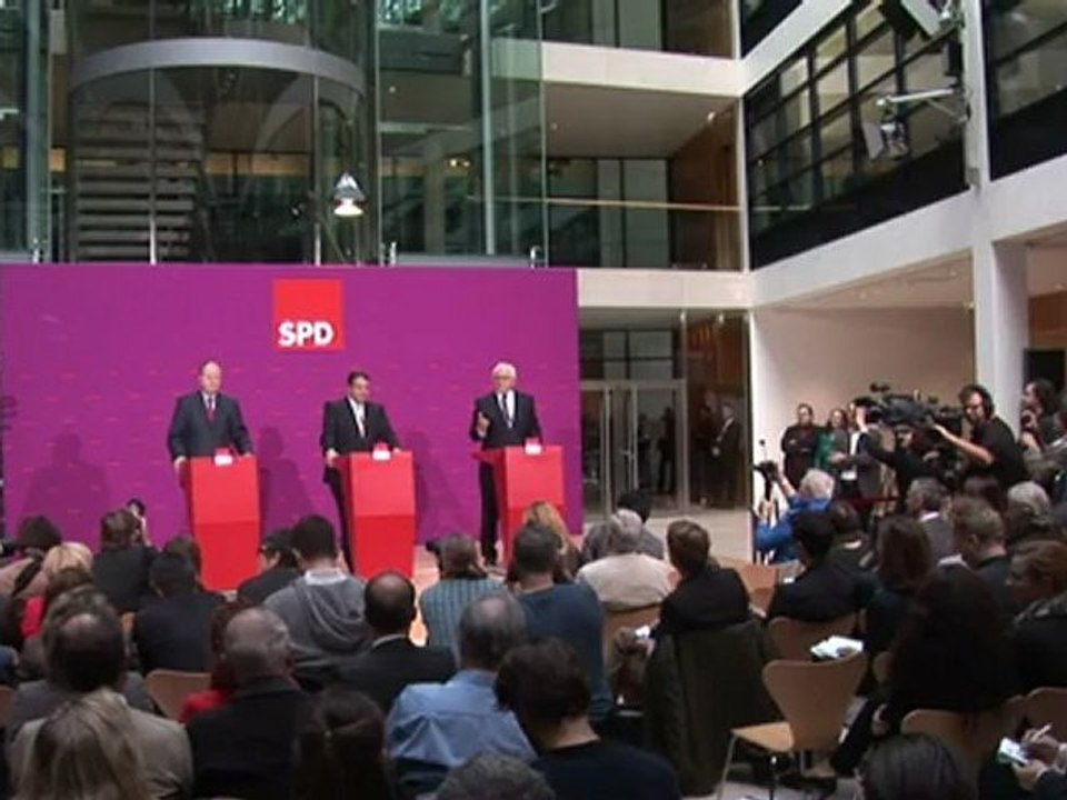SPD schickt Steinbrück gegen Merkel ins Rennen