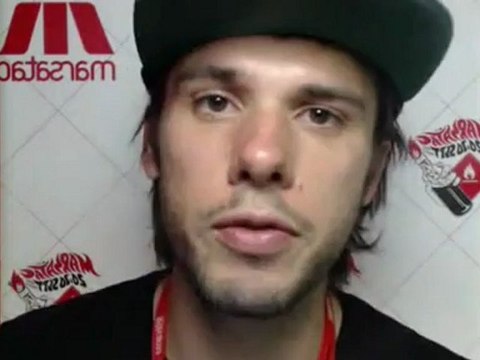 Orelsan dans le vidéomaton de Marsatac - 28/09/12 Dock des Suds (Marseille)