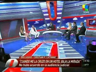 Pronto.com.ar Latorre llevó a juicio a Nannis