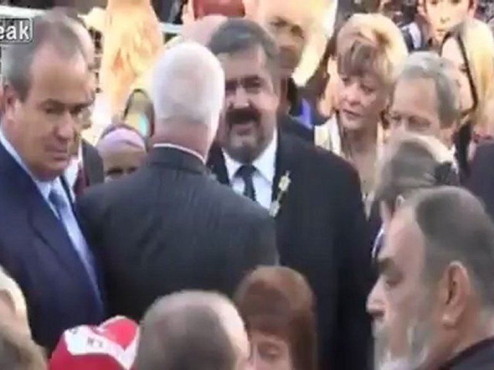 Man shot Czech president Vaclav Klaus