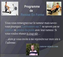 Rameur efficace pour maigrir