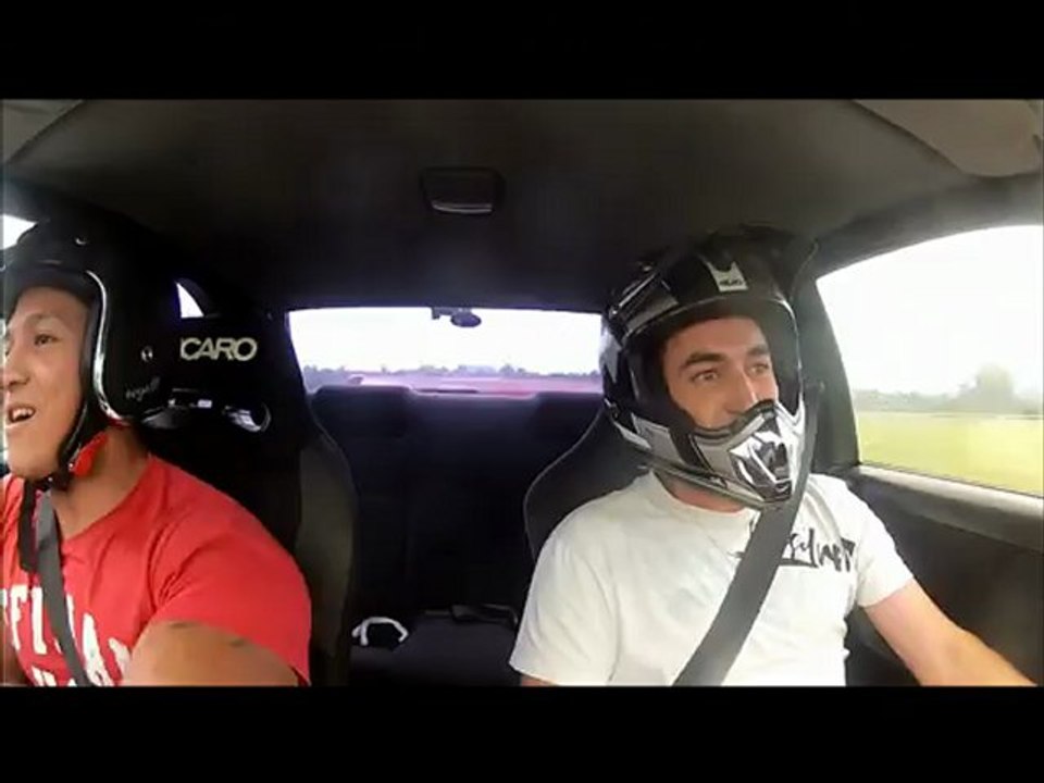 Crash, sorties de piste, drift ladoux 2012