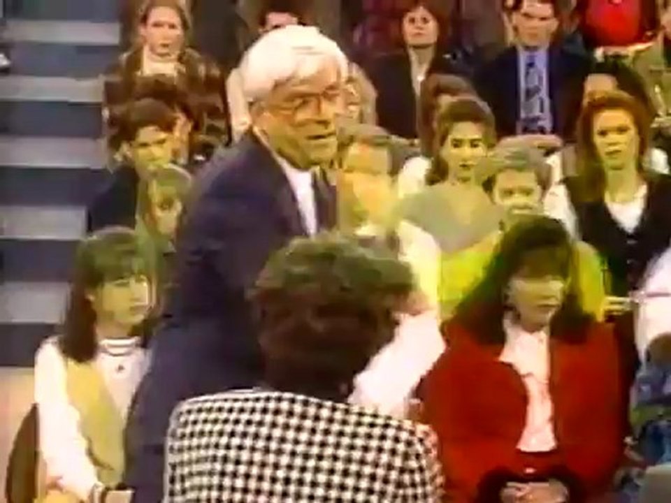 (3 of 4) David Cole on 'Donahue' Show 1994
