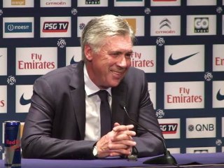 Ancelotti : Avant-match PSG-Sochaux