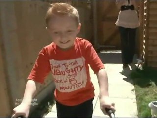 Anglia News Help For Boy With Cerebral Palsy & Southend Royal Anglian Regiment March & Balloons