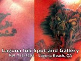 Laguna Beach Ink Spot Tattoo and Gallery 949-715-7304 CA Best Tattoo Artists Tatooing Shop