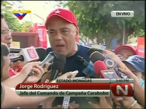 Cierre de campaña del candidato de Gobierno será el próximo jueves en Caracas