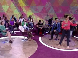 Encontro com Fátima Bernardes  28/09/12  Empregada de Filipe Miguez foi uma das inspirações para a Penha