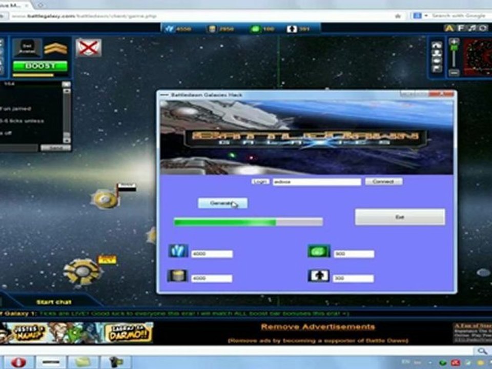 BattleDawn Galaxies Hack 2012