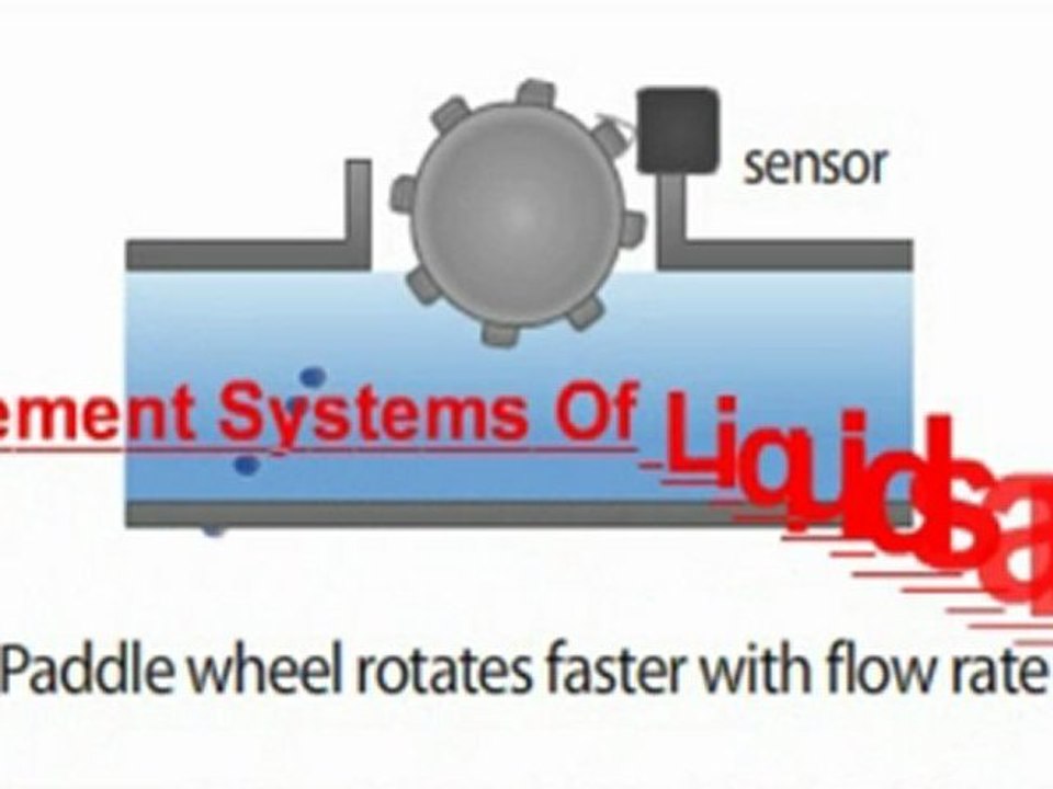 Measurement Systems Of Liquids and Gases-Paddle Wheel Flowmeter_1