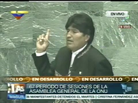 (Vídeo) Pdte. Evo defiende el uso tradicional hoja de coca ante ONU