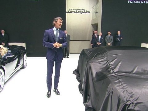 Autosital - Conférence de presse Lamborghini du Mondial de Paris 2012