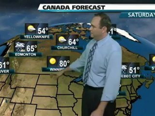 Canada Vacation Forecast - 09/28/2012