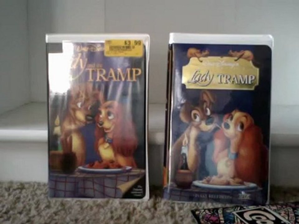 2 different versions of lady and the tramp
