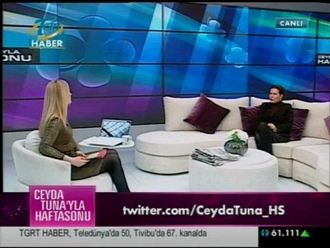 TGRT Haber Ceyda Tuna'yla Haftasonu - Sedef İybar Konuk Bölüm2