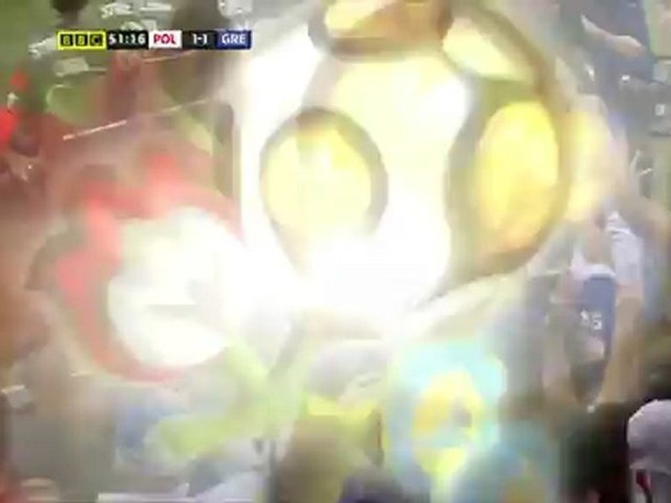 Euro 2012 - Polonia 1 - 1 Grecia - Salpingidis