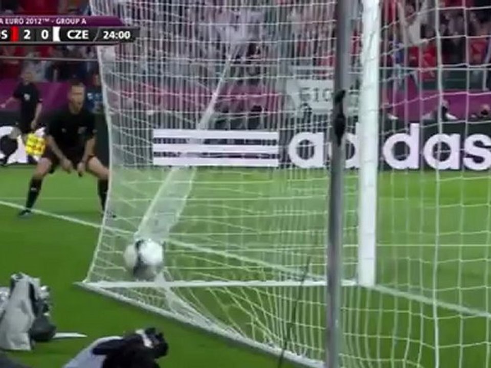 Euro 2012 - Russia 2 - 0 Repubblica Ceca -