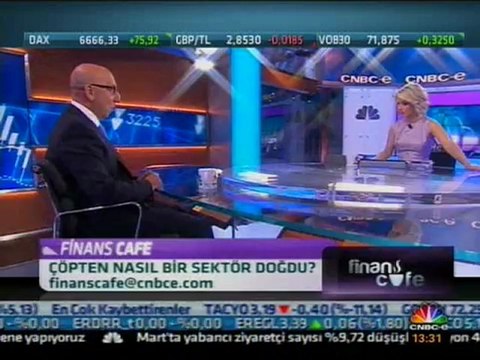 Cnbc-e FinansCafe Jeki Mizrahi Röportajı