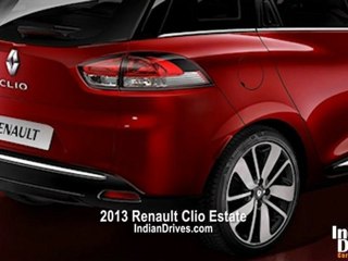 2013 Renault Clio Estate at Paris Motor Show