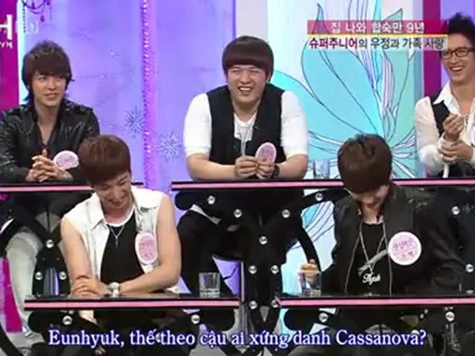 [Vietsub] 090610 KBS2 Yeoyoomanman - Super Junior (11 members)(Sujubox@kites.vn)2-2