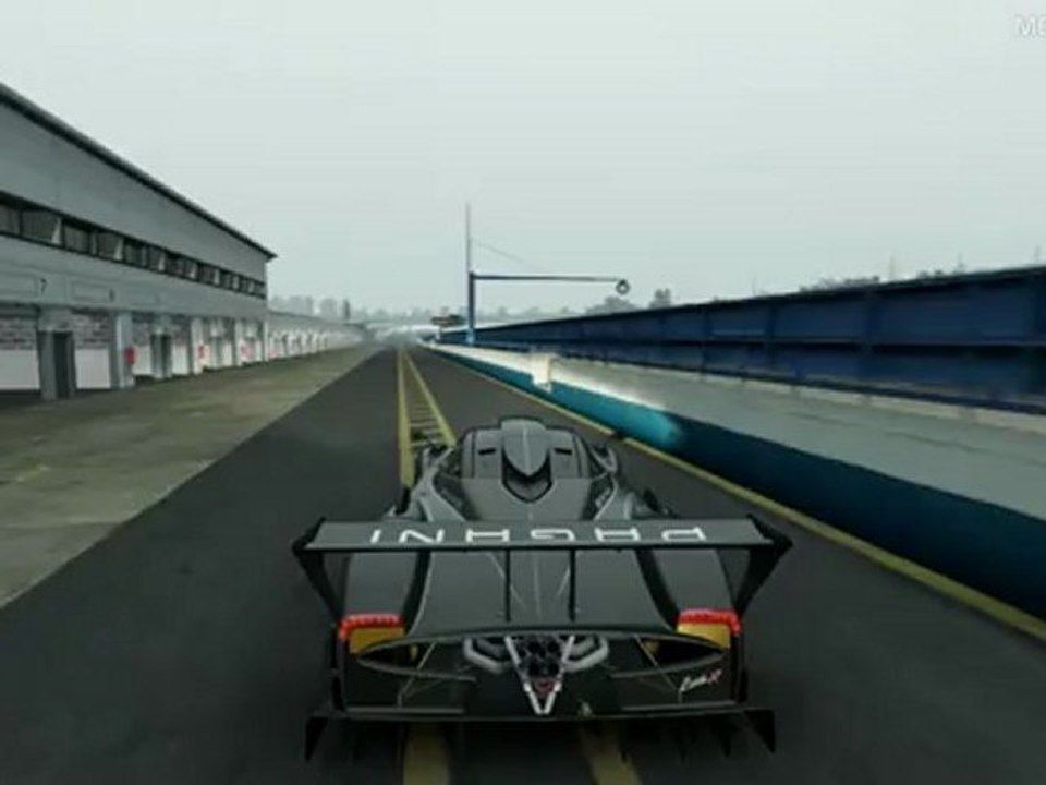 Project CARS Build 311 - Pagani Zonda R at at Derby GP (Donington)
