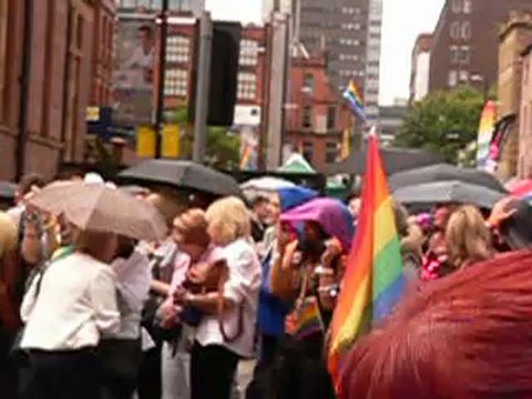 Manchester Gay Pride March Aug 2012