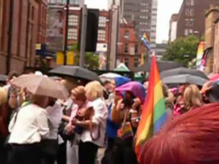 Manchester Gay Pride March Aug 2012