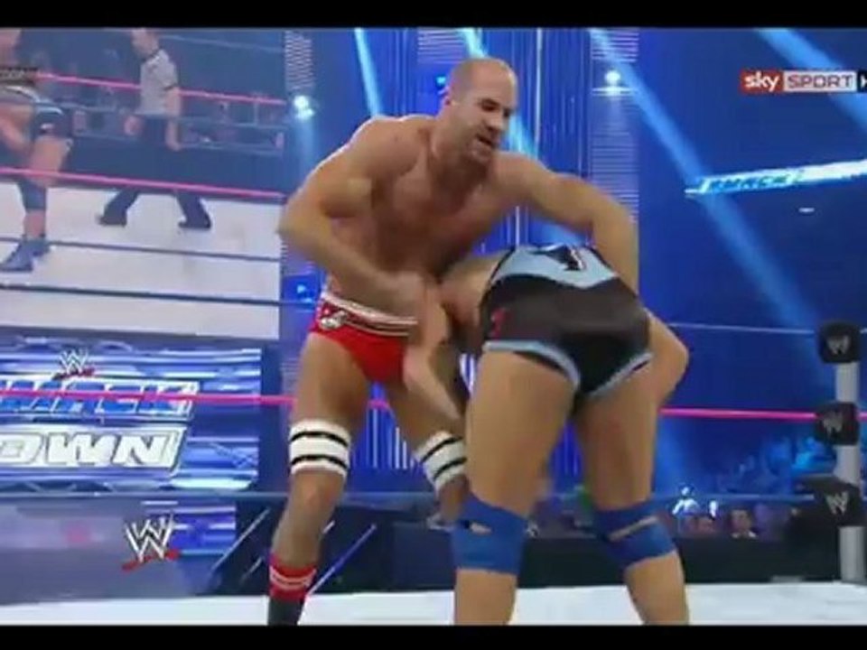 wwe smackdown 28/9/12 Santino Marella vs. Antonio Cesaro United States Championship match HD