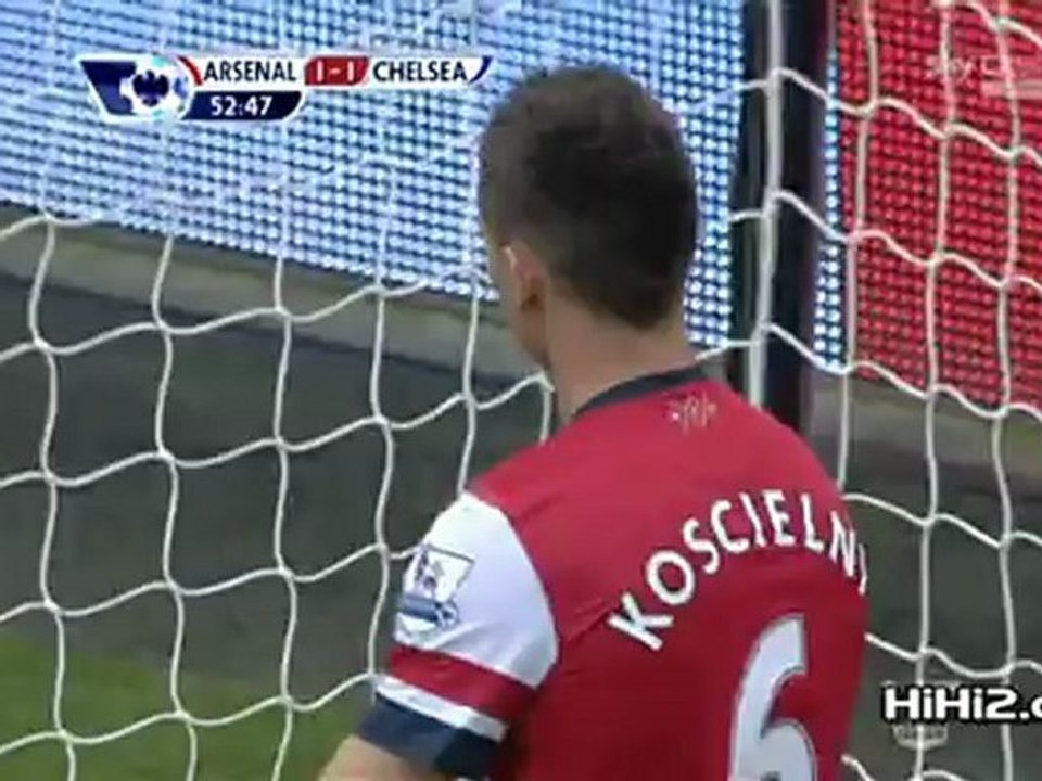 هدف تشيلسي الثاني على الأرسنال - ماتا