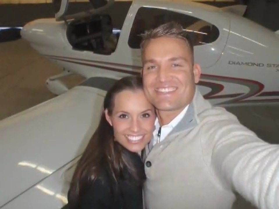 Demande en mariage dans un avion en panne