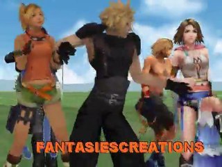 CLOUD YUNA RIKKU TIDUS SQUALL