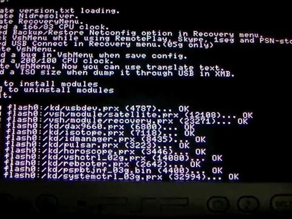 craquer sa psp slim et light en 6.60