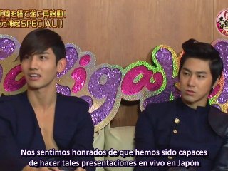 [SPfTVXQ] 110203 S@kigake 0ngaku B@nzuke 8 - TVXQ 1/2 (Sub. Español)