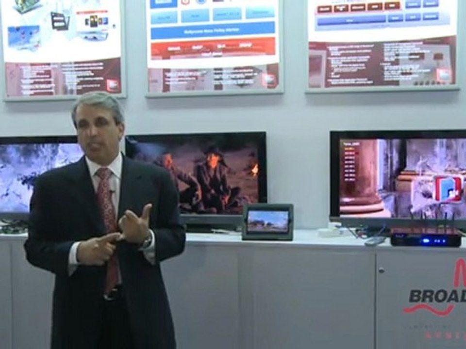 Broadcom at CCBN 2012: Connected Home Demo with Dan Marotta