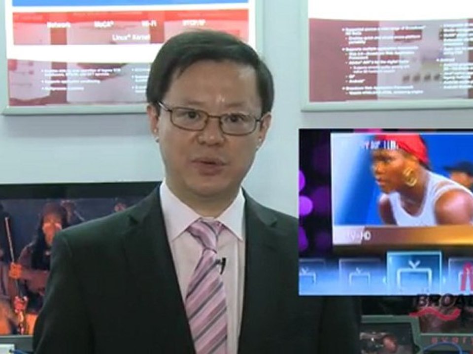 Broadcom at CCBN 2012: Connected Home Demo with Charlie Lou