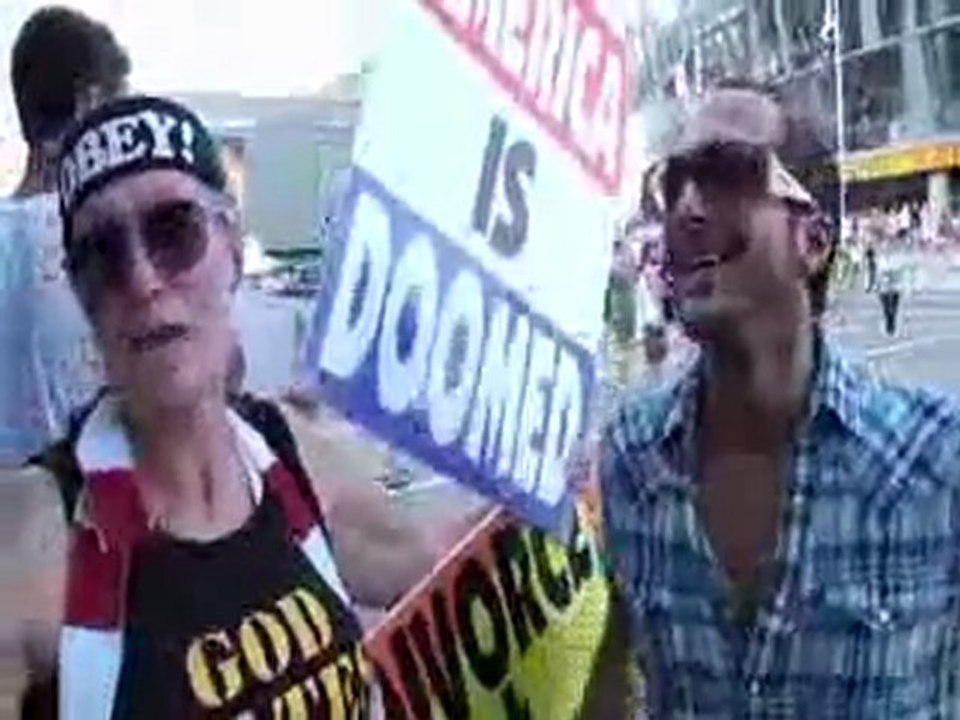 Lady GAGA is JESUS...westboro baptist protests