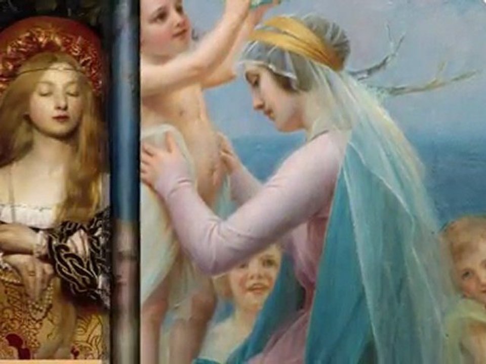 A PASSIONATA - Peinture Pré-Raphaëlite