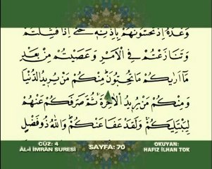 Âl-i İmran Suresi 92-200  Kuran Kerim Hatim Takip Et Suresi - OSMANLI - Kültürünü Yayma ve Yaşatma Derneği - Kütahya - OKYAY DERNEĞİ