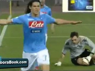 Cavani Goal vs Siena Coppa Italia