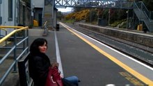 Wicklow Railway Station - Captured by my htc phone at 1730 hrs.