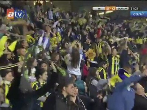 Fenerbahçe 3-Samsunspor 0 Maç Özeti Fb Samsun maçı golleri video - medyarazzi.com