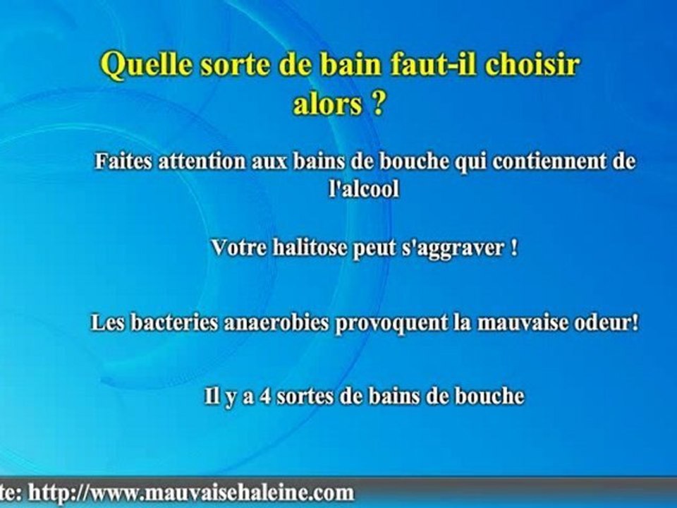 Faut-il Utiliser Un Bain De Bouche?